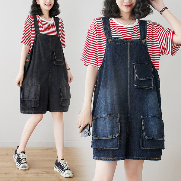 Conjunto de Shorts Sueltos Finos y Elegantes