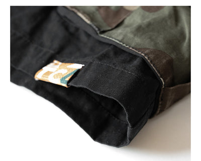 Pantalones Cortos Cargo Tácticos Multibolsillo Camuflaje para Hombre - Image 14