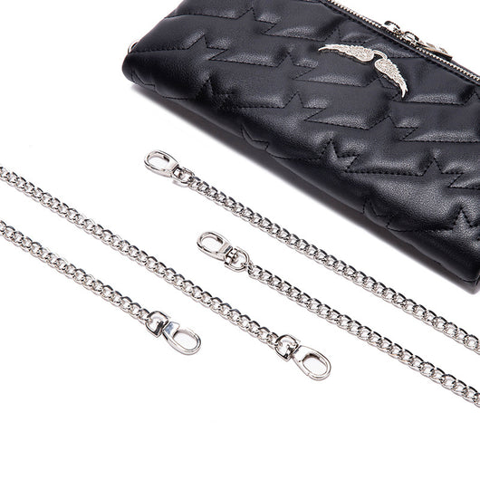 Bolso de Hombro Crossbody con Cadena y Bordado para Mujer - Image 16