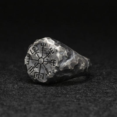 Anillo Brújula Vintage Grabado - Image 10