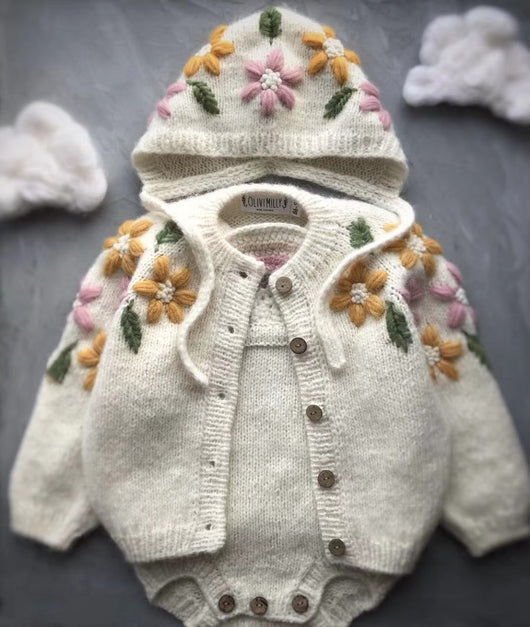 Cardigan Tejido Delgado para Niñas - Top Knit Versátil - Image 12