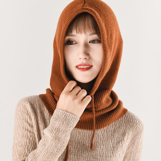 Bufanda Cuello de Lana Tejida para Mujer con Protección de Orejas - Image 22