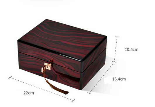 Caja de Reloj de Madera Premium con Compartimento Individual - Image 7