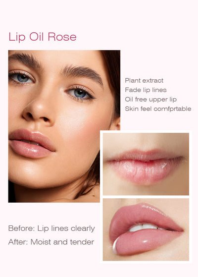 Brillo Labial Hidratante de Larga Duración con Pétalos de Rosa - Image 10