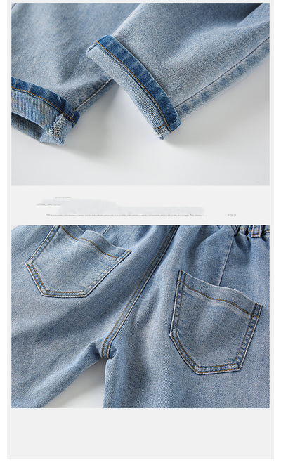 Jeans Stileto Slim Fit de Dos Botones para Niñas - Image 8
