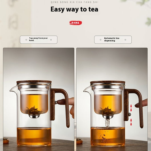 Tetera de Cristal con Separador de Té - Juego Completo para el Hogar - Image 3