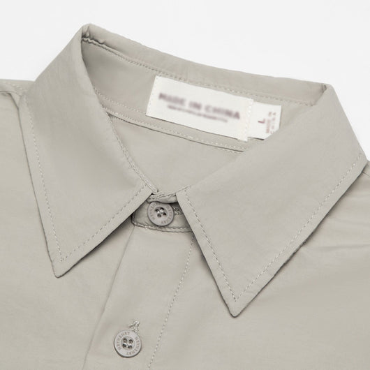 Camisa Holgada de Manga Larga Clásica para Hombre - Image 3