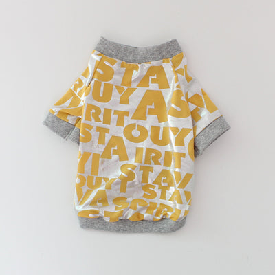 Camiseta Dog Tide con Letras - Colección Primavera Verano Europa y USA - Image 12