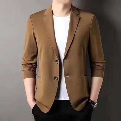 Blazer Casual de Talla Grande para Hombre - Primavera Verano - Image 10