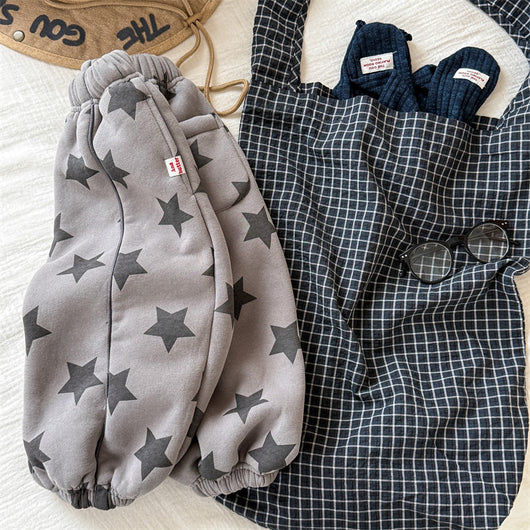 Pantalones Térmicos Estilo Coreano para Niñas - Otoño e Invierno - Image 16