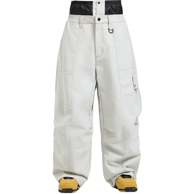 Pantalones de Esquí Impermeables Cortaviento con Pierna Ancha - Image 5