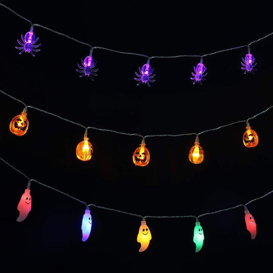 Luces Decorativas Murciélagos para Halloween - Guirnalda LED para Jardín y Patio - Image 2