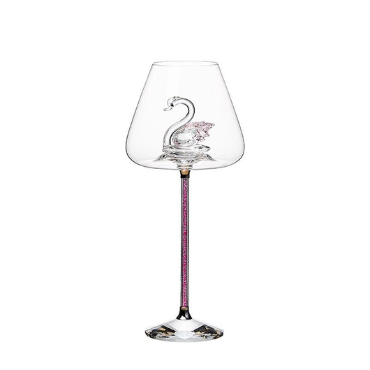 Copa de Vino Tinto Cisne Transparente Estilo Minimalista - Image 5
