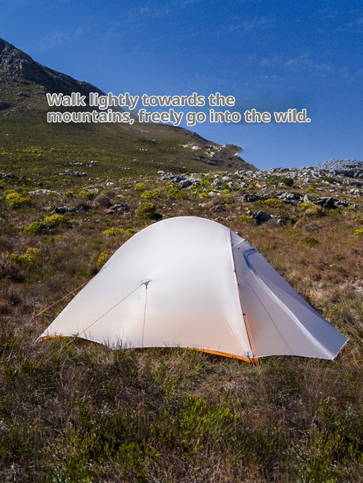 Tienda Doble Ultraligera para Camping, Senderismo y Montaña con Protección Contra Lluvia - Image 8