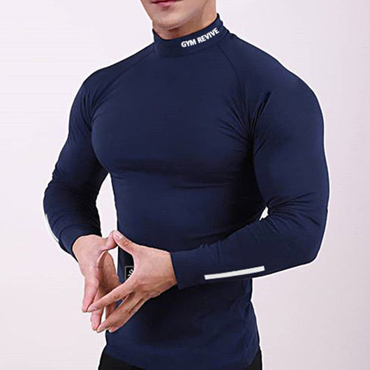 Playera Slim Fit Contraste de Colores para Hombre - Image 6