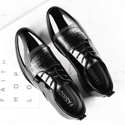 Zapatos Formales de Cuero con Cierre Elástico para Hombre - Image 12