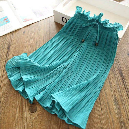 Pantalones Capri Anchos Casuales con Protección Antimosquitos para Niñas - Image 22