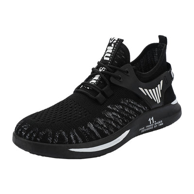 Zapatos Deportivos Casuales Talla Grande con Tejido Transpirable y Punta Redonda para Hombre - Image 14