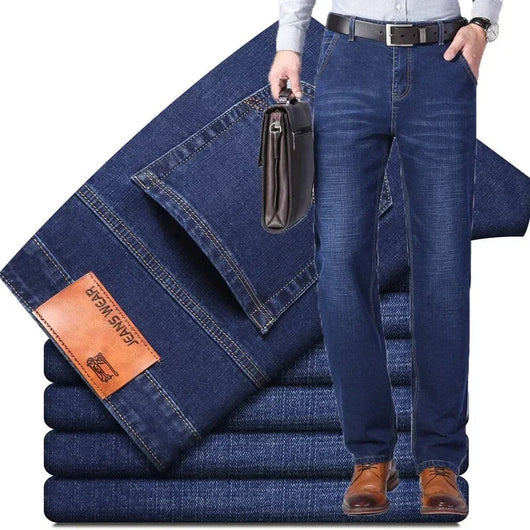 Jeans Rectos Sueltos de Seda de Hielo para Verano - Image 20