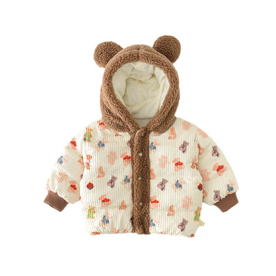 Chaqueta de Invierno de Algodón Estampada para Bebé - Image 11
