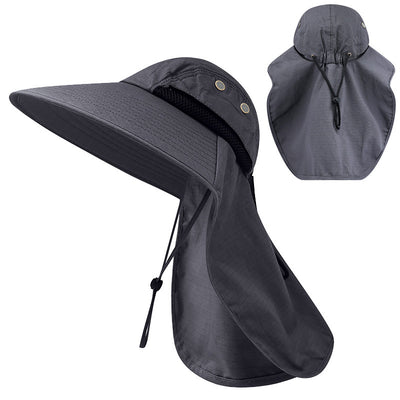 Sombrero de Protección Solar con Solapa para Cuello UV50 - Pesca y Viaje - Image 3