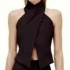 Chaleco Diseño Minimalista sin Mangas para Mujer