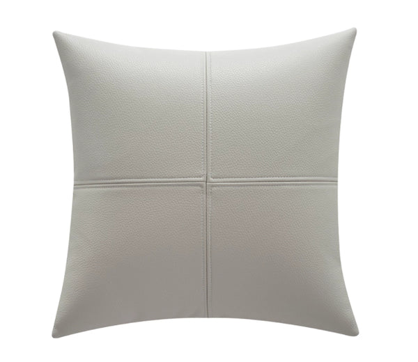 Funda de Almohada de Cuero Premium Minimalista