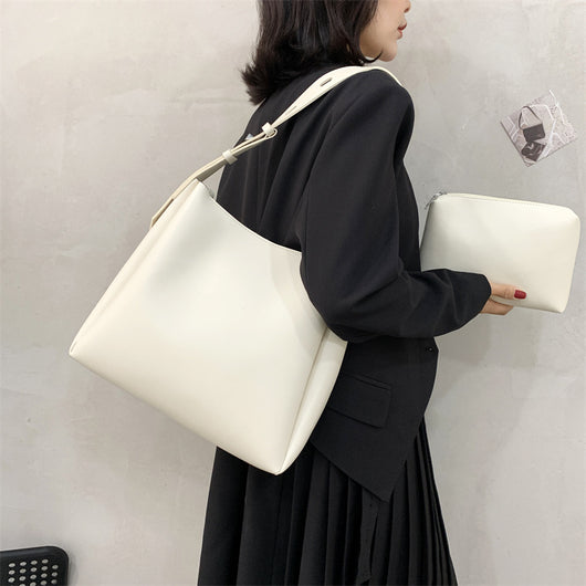 Bolsa Tote Combinada de Hombro para Mujer - Espaciosa y Versátil - Image 10
