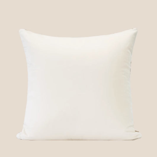 Sofá Moderno para Sala de Estar Crema con Cojines Decorativos - Image 10