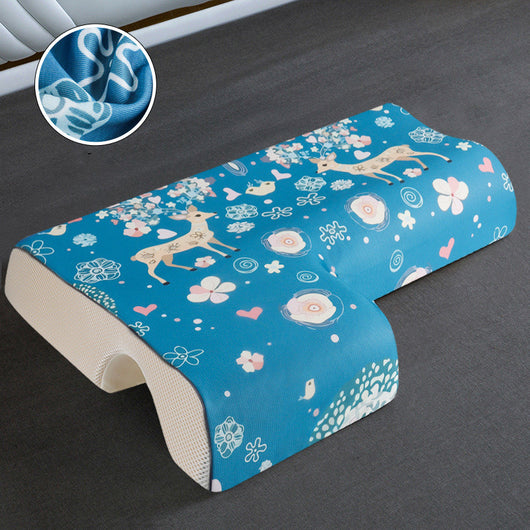 Almohada Cervical de Espuma Viscoelástica con Cáñamo Anti-Presión para Parejas - Image 13