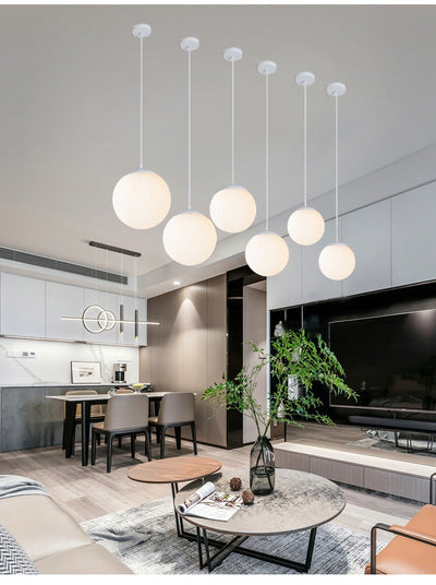 Lámpara de Techo Minimalista con Esfera Simple para Sala - Image 20