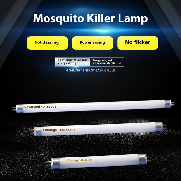 Lámpara Mata Insectos con Tecnología Adhesiva de Atracción