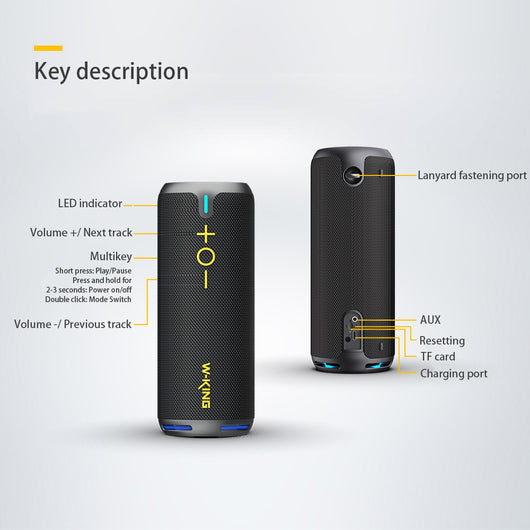 Parlante Bluetooth Portátil Resistente al Agua y Polvo - Image 4