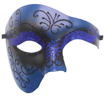Antifaz Elegante Vintage de Medio Rostro con Un Solo Ojo - Image 12