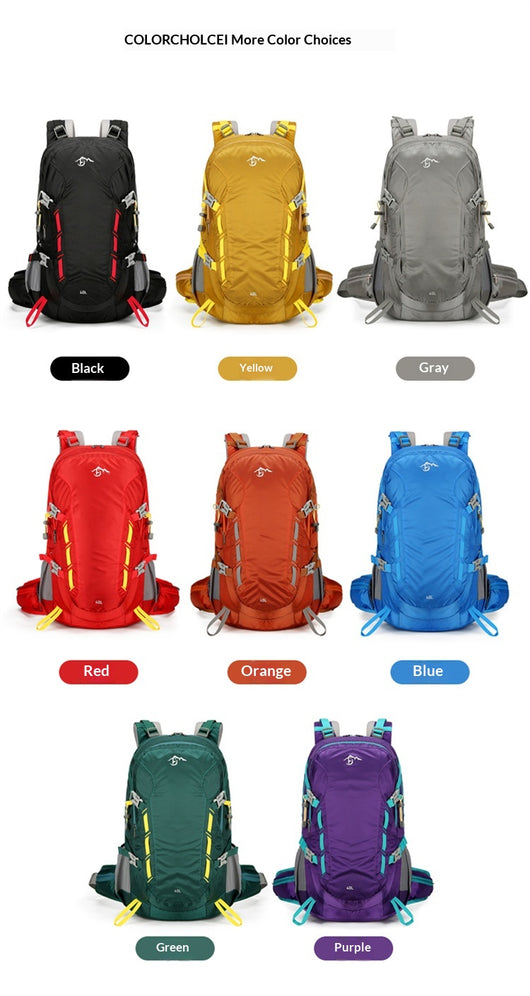 Mochila de Senderismo de Gran Capacidad Multifuncional para Deportes y Aventura - Image 11