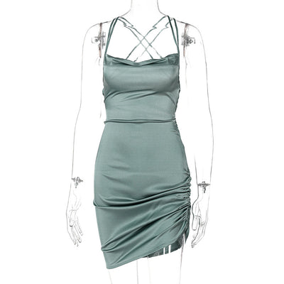 Vestido Tipo Peto Europeo Americano Elegante - Image 21