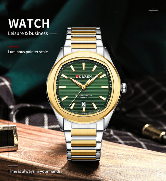 Reloj de Pulsera Impermeable con Calendario para Hombre - Image 7