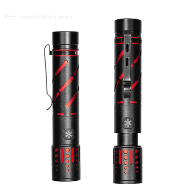 Linterna LED Táctica Recargable con Zoom y Alcance Extendido - Image 2