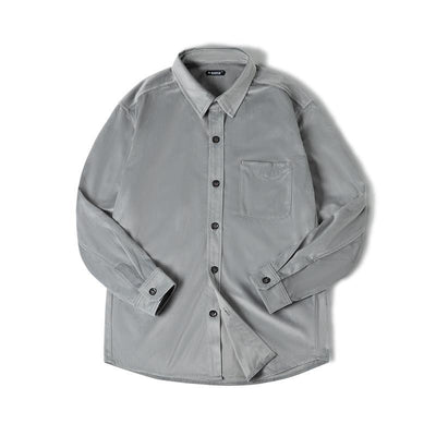 Camisa Manga Larga Antiarrugas Otoño para Hombre - Image 7
