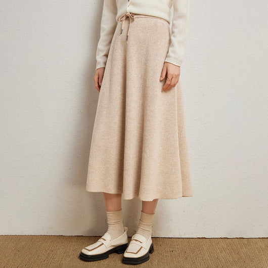 Falda Tejida de Cashmere Premium para Mujer - Image 3
