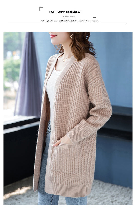 Chaleco Suéter Tejido Suelto Versátil para Mujer - Image 35