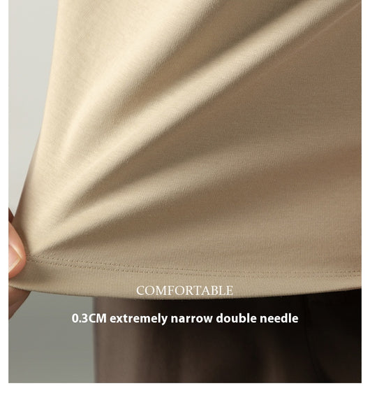 Camiseta de Algodón Mercerizado Tratado con Amoníaco Líquido para Hombre - Image 13