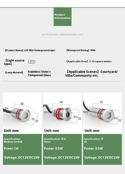Lámpara LED Respirable para Piso Subterráneo 1W - Luz de Escalera Elegante - Image 10