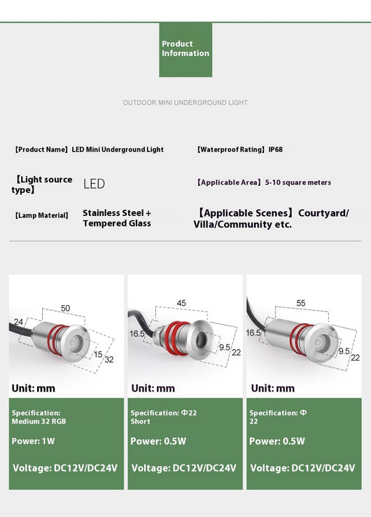 Lámpara LED Respirable para Piso Subterráneo 1W - Luz de Escalera Elegante - Image 10