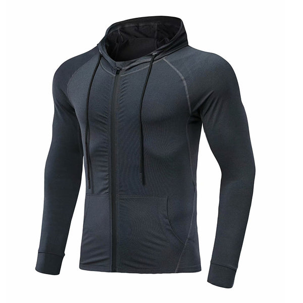 Traje de Entrenamiento Ajustado de Manga Larga con Tecnología Stretch - Image 11