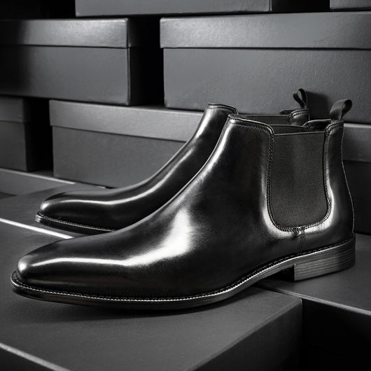 Botas Martin de Cuero Genuino Estilo Británico Forradas en Terciopelo - Image 14