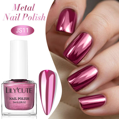 Esmalte de Uñas Espejo Metalizado Secado Rápido sin Horno - Image 16