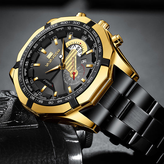 Reloj Deportivo Mecánico Multifunción con Esfera Luminosa - Image 16