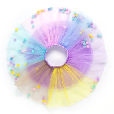 Falda Corta de Tul Multiuso - Vestido Princesa Esponjoso para Niña - Image 9