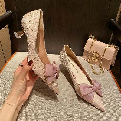 Zapatos Elegantes con Moño para Primavera y Otoño - Image 16